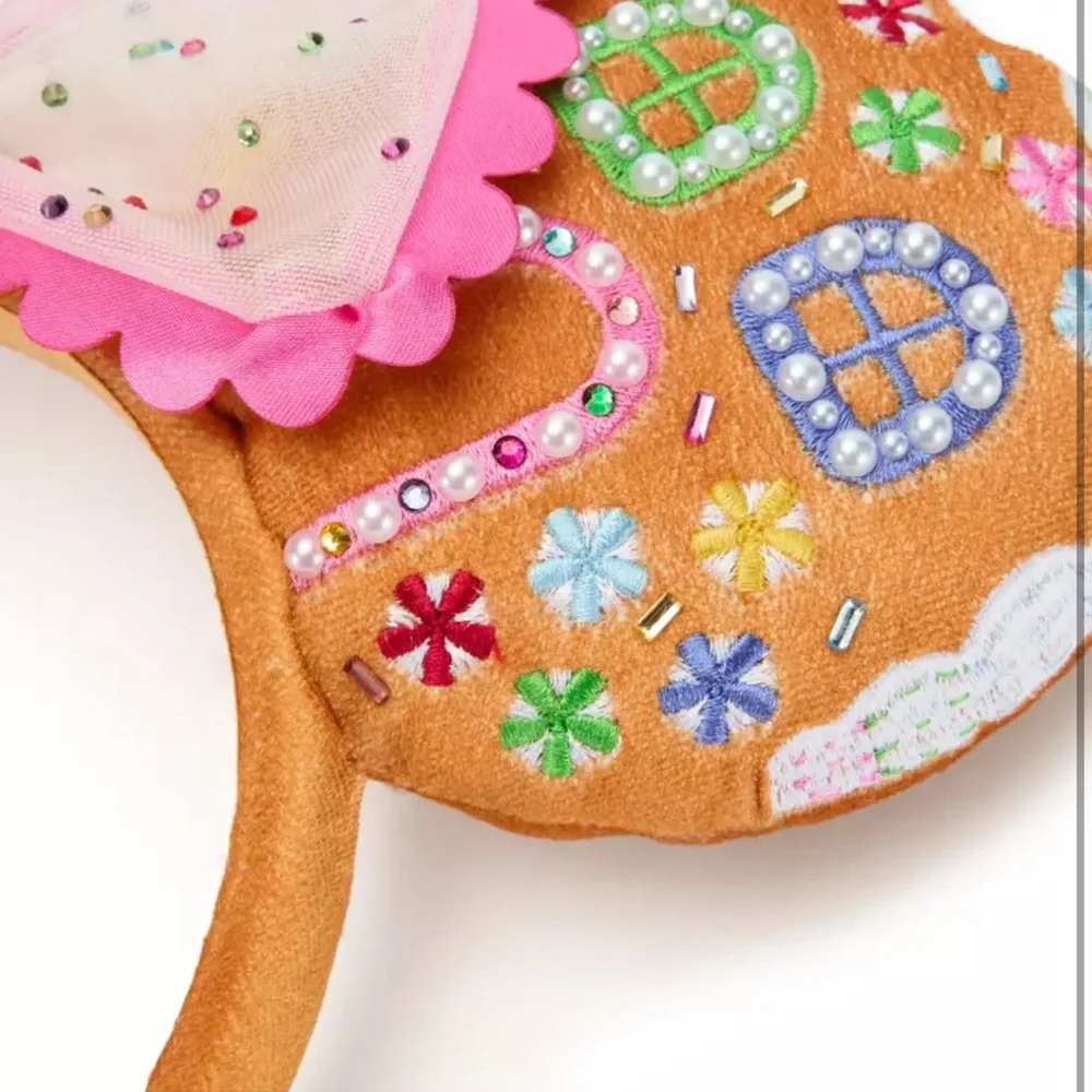 Disney Minnie Mouse Gingerbread Ear Headband for Adults by BaubleBar- Exclusive